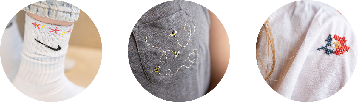  borduren op kleding kleren handige tips inspiratie 