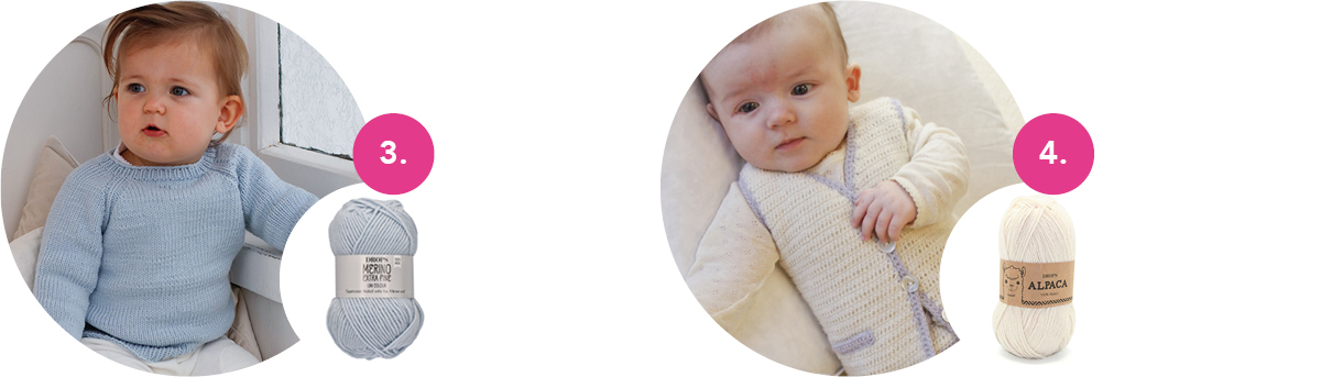 DROPS-Anleitungen: Häkeln und Stricken für Babys