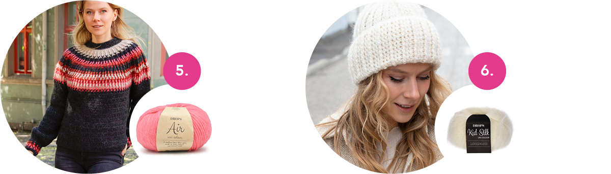 Drops Crochet Patterns for Women: Winter