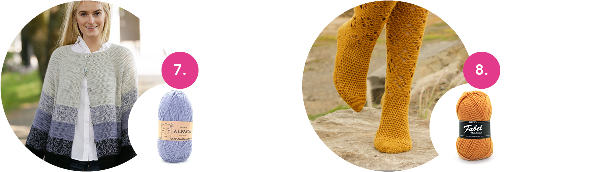 Drops Crochet Patterns for Women: Winter
