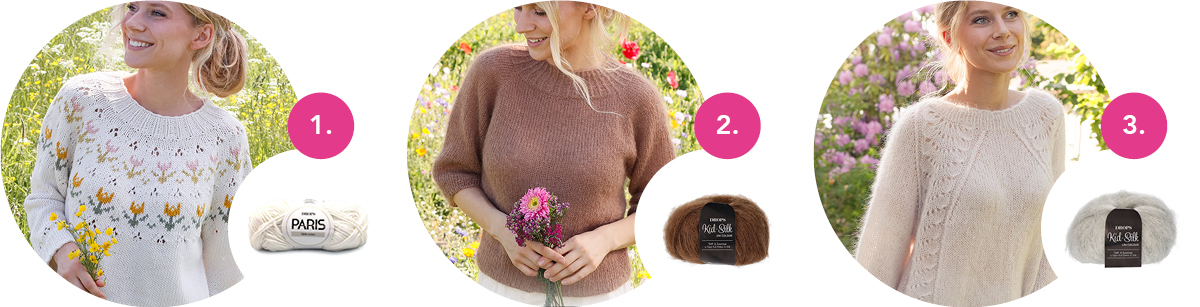 DROPS Patterns: Spring, Women's, Crochet, Knit