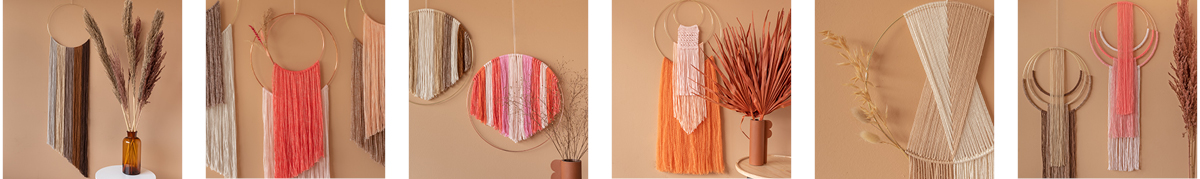 Yarn and Colors Wandbehänge Wandbehang Wandbehänge Makramee 